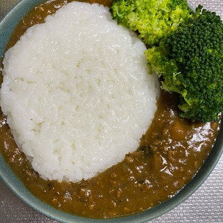 冷凍ご飯どーーーん！カレー！！